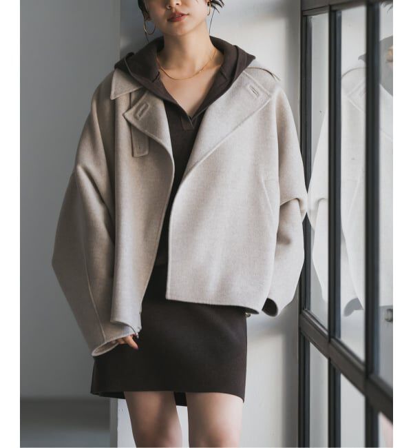 NOBLE「《追加》Super160s リバードルマンショートコート」|その他|