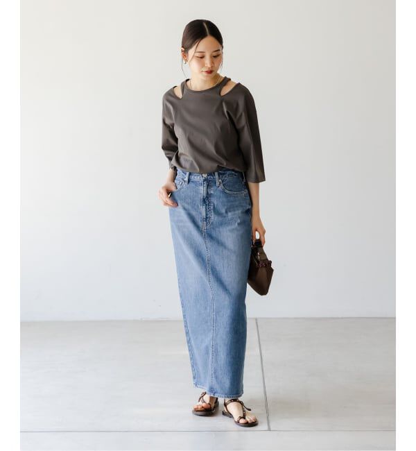 NOBLE「《NOBLE別注》 NEED by heritage/ニードバイヘリテージ RINA」|スカート|