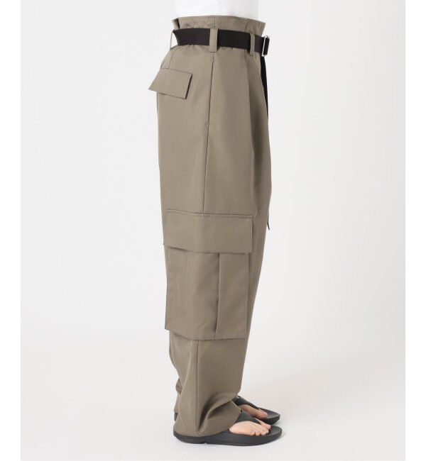 FRAMeWORK「oll*FRAMeWORK ハイウエストカーゴパンツ」|カーゴ|