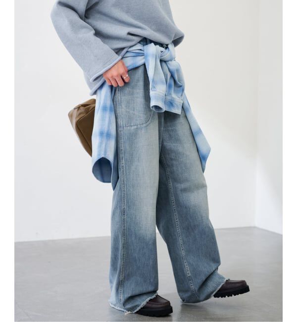 FRAMeWORK「≪追加≫BETTER THAN GOOD&times;BIG JOHN&times;FRAMeWORK PAINTERS DENIM」|デニム|ブルー A