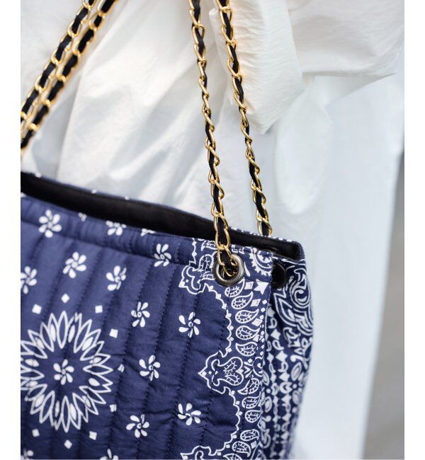 FRAMeWORK「MALUS/マリュス バンダナキルティングショルダーBAG」|ショルダー・メッセンジャー|
