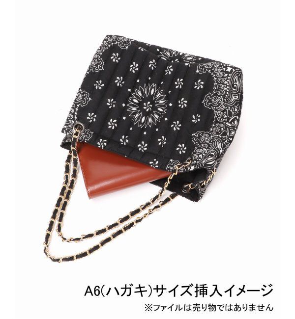 FRAMeWORK「MALUS/マリュス バンダナキルティングショルダーBAG」|ショルダー・メッセンジャー|