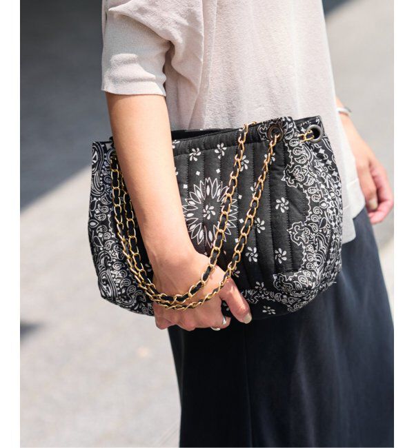 FRAMeWORK「MALUS/マリュス バンダナキルティングショルダーBAG」|ショルダー・メッセンジャー|