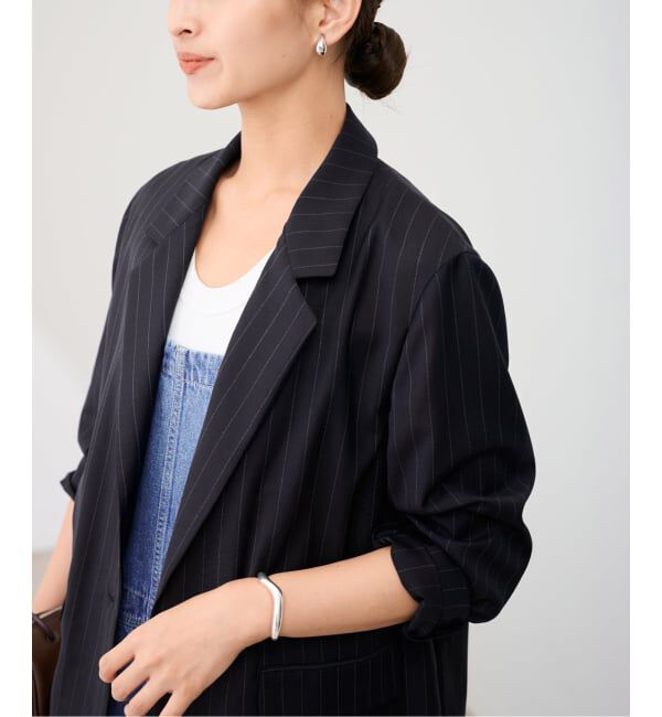 FRAMeWORK「TWトリアセトロピカルシアージャケット」|テーラードジャケット|