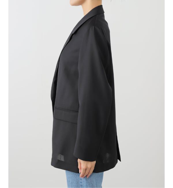 FRAMeWORK「TWトリアセトロピカルシアージャケット」|テーラードジャケット|