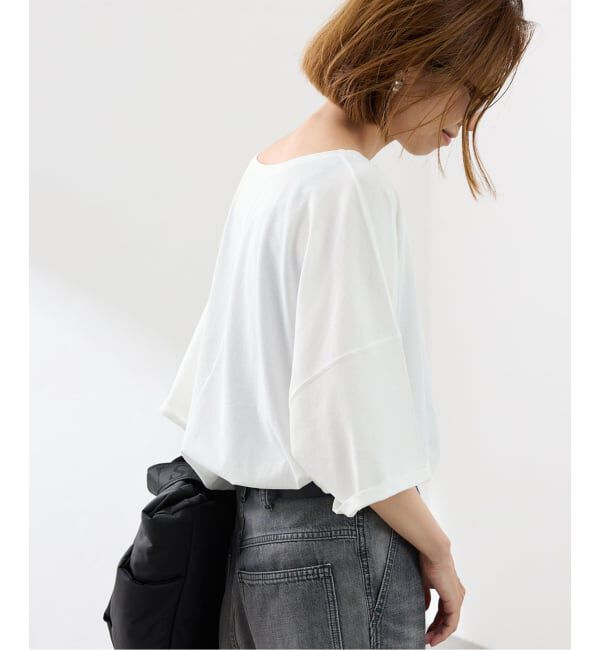 FRAMeWORK「ドライタッチ加工SS-Tee」|Tシャツ・カットソー|