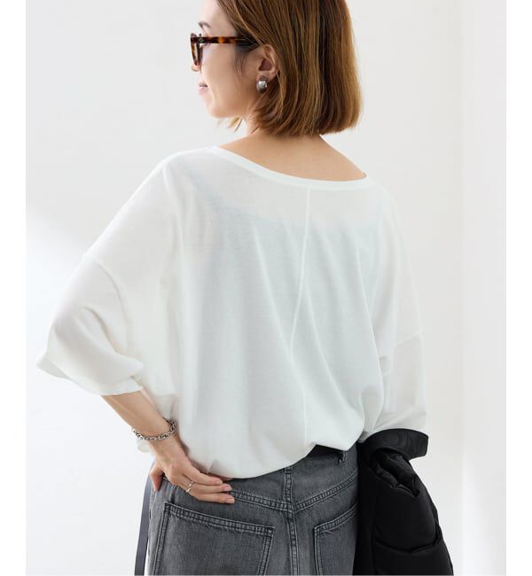 FRAMeWORK「ドライタッチ加工SS-Tee」|Tシャツ・カットソー|