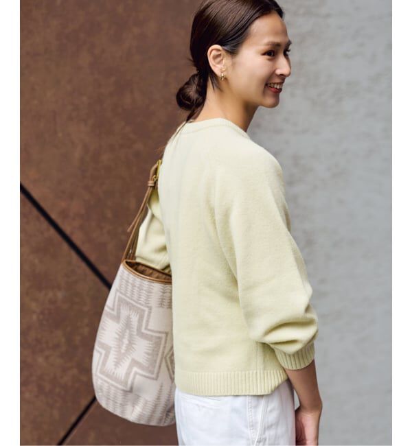 FRAMeWORK「AQUA クルーネックプルオーバー」|ニット・セーター|