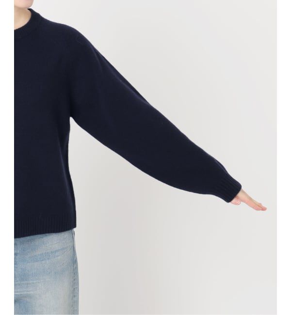 FRAMeWORK「AQUA クルーネックプルオーバー」|ニット・セーター|