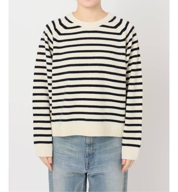 FRAMeWORK「AQUA クルーネックプルオーバー」|ニット・セーター|