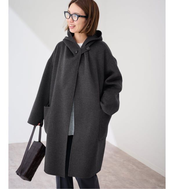 FRAMeWORK「SUPER160'sフーディショートコート」|その他|