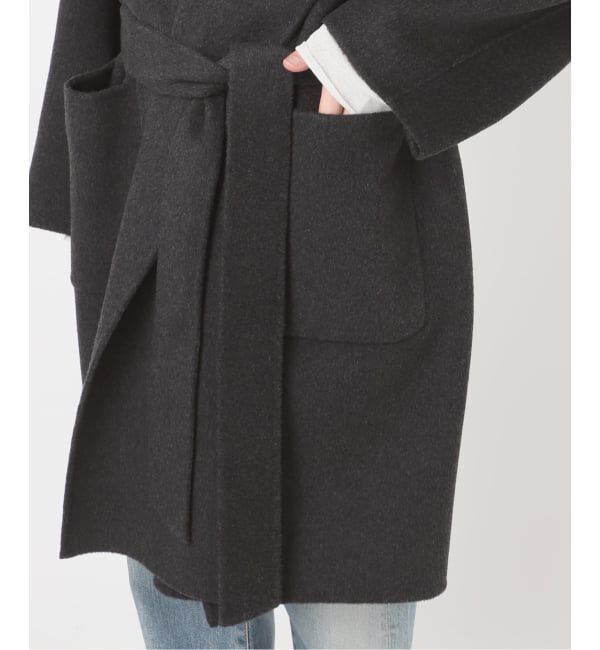FRAMeWORK「SUPER160'sフーディショートコート」|その他|