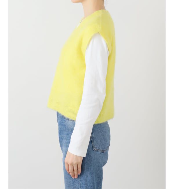 FRAMeWORK「enrica/エンリカ カシミヤシャギーベスト」|ベスト・ジレ|