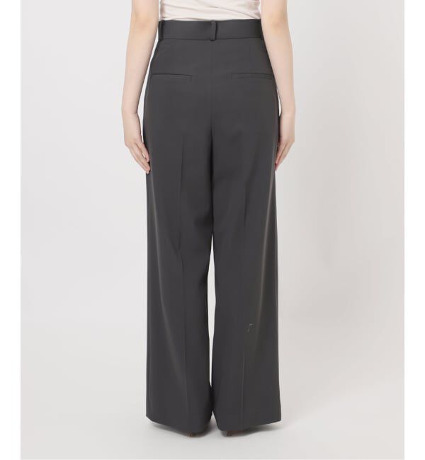 NOBLE「《追加・セットアップ対応》フローツイルスラックスパンツ」|スラックス|