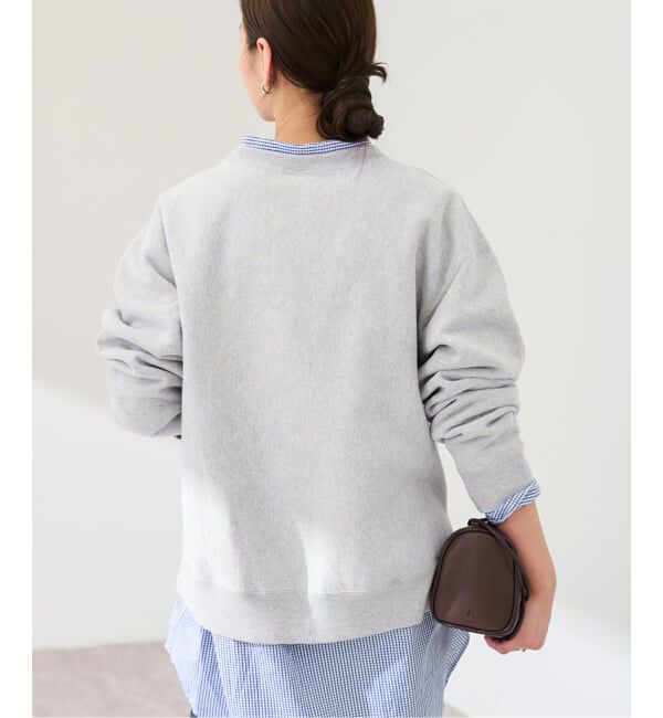 FRAMeWORK「Champion 別注リバースウィーブ ロゴスウェットポケットプルオーバー」|スウェット・ジャージ|