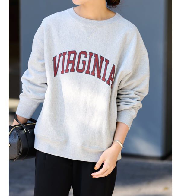 FRAMeWORK「Champion 別注リバースウィーブ ロゴスウェットポケットプルオーバー」|スウェット・ジャージ|