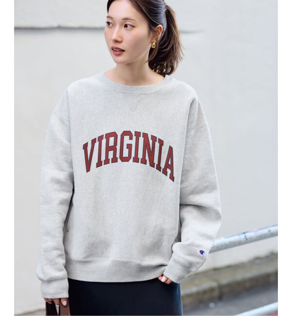 FRAMeWORK「Champion 別注リバースウィーブ ロゴスウェットポケットプルオーバー」|スウェット・ジャージ|