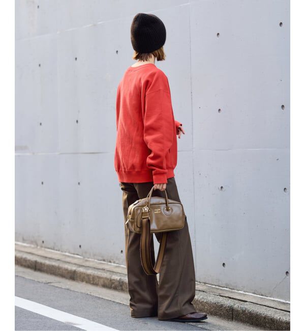 FRAMeWORK「Champion 別注リバースウィーブ ロゴスウェットポケットプルオーバー」|スウェット・ジャージ|