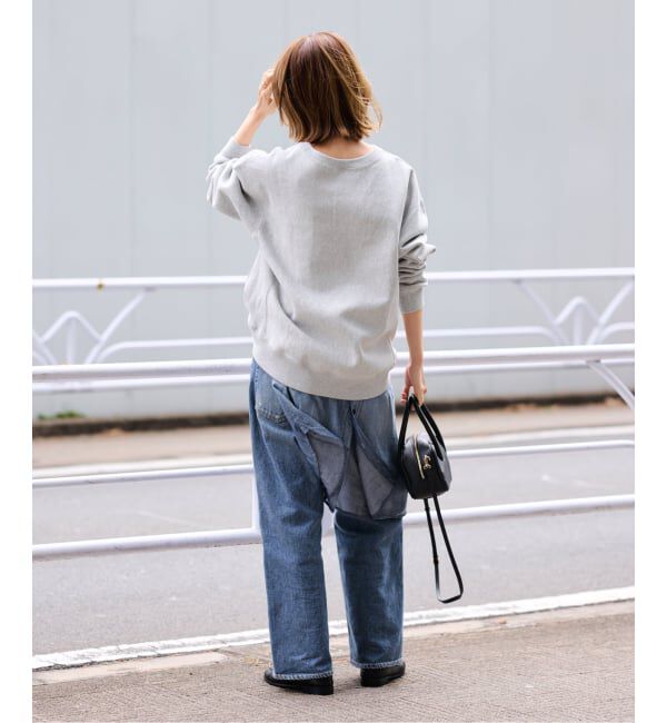 FRAMeWORK「Champion 別注リバースウィーブ ロゴスウェットポケットプルオーバー」|スウェット・ジャージ|