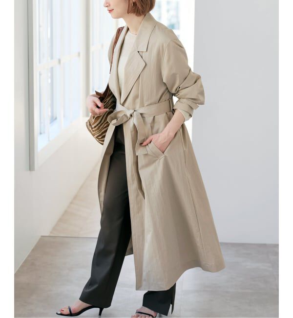 Spick and Span「《追加》エアリーギャバジンコート」|その他|