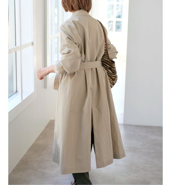 Spick and Span「《追加》エアリーギャバジンコート」|その他|