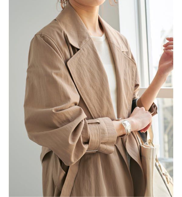 Spick and Span「《追加》エアリーギャバジンコート」|その他|