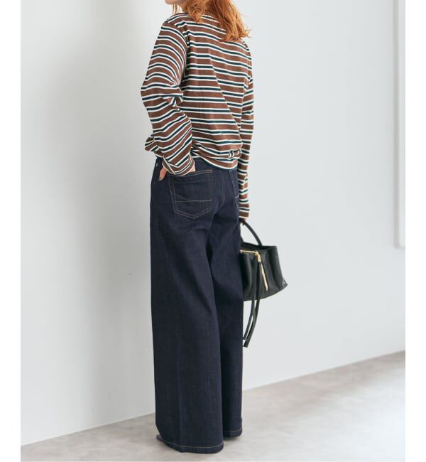 Spick and Span「SOMETHING / サムシング 別注 NEW LISA WIDE*」|デニム|