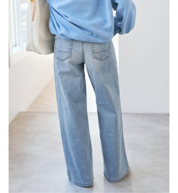 Spick and Span「SOMETHING / サムシング 別注 NEW LISA WIDE*」|デニム|