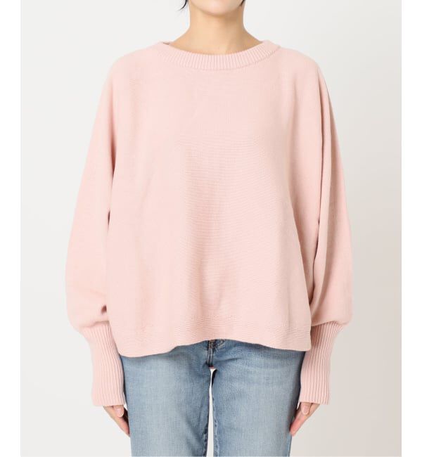 Spick and Span「《WEB限定 / 追加2》バルキーヤーンドルマンロングリブニット」|ニット・セーター|