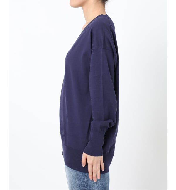 Spick and Span「Emil cotoni Vネックプルオーバー」|ニット・セーター|