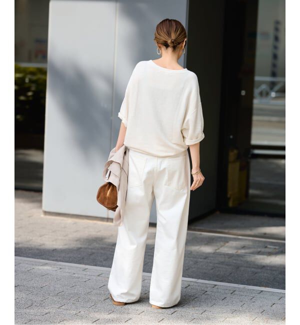 FRAMeWORK「≪WEB先行 / 追加≫LINEN TERRY LOOSEプルオーバー」|Tシャツ・カットソー|