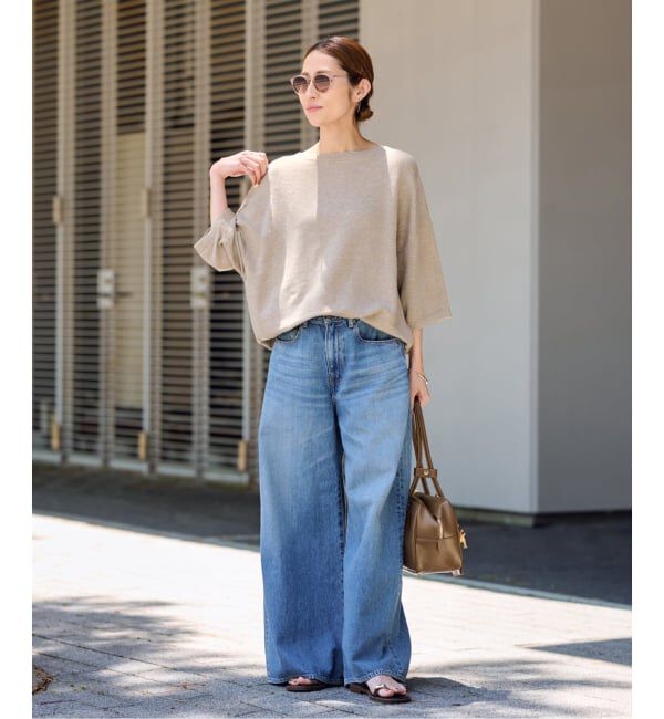 FRAMeWORK「≪WEB先行 / 追加≫LINEN TERRY LOOSEプルオーバー」|Tシャツ・カットソー|