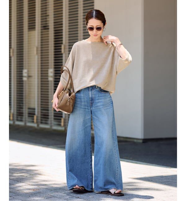 FRAMeWORK「≪WEB先行 / 追加≫LINEN TERRY LOOSEプルオーバー」|Tシャツ・カットソー|