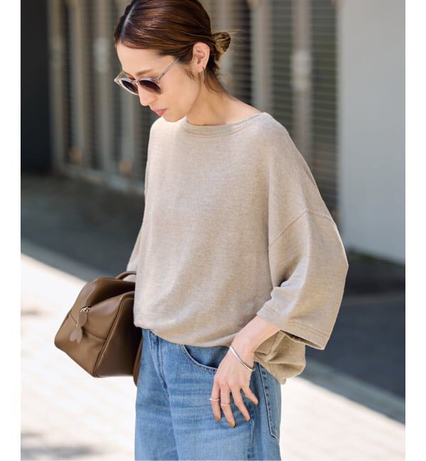 FRAMeWORK「≪WEB先行 / 追加≫LINEN TERRY LOOSEプルオーバー」|Tシャツ・カットソー|
