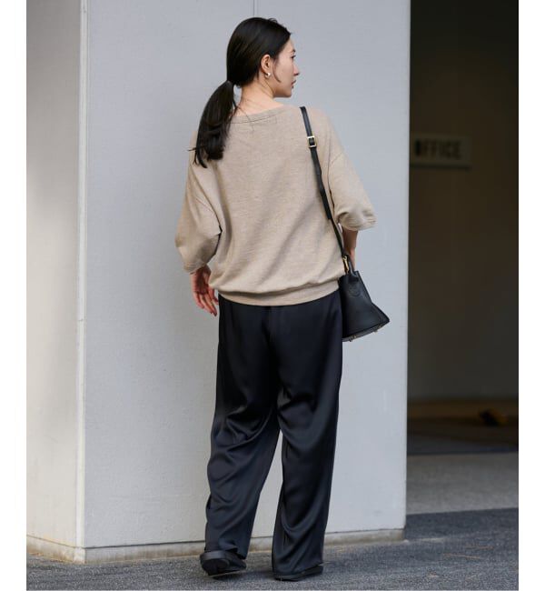 FRAMeWORK「≪WEB先行 / 追加≫LINEN TERRY LOOSEプルオーバー」|Tシャツ・カットソー|