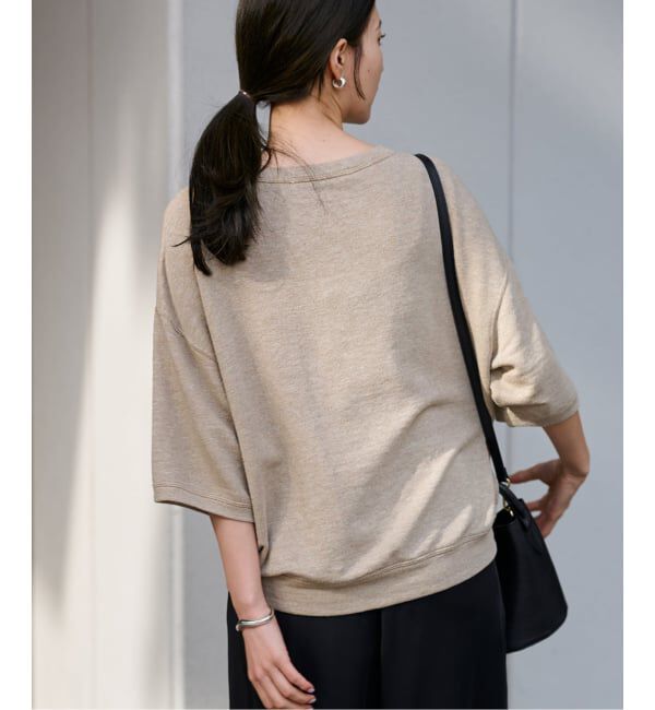 FRAMeWORK「≪WEB先行 / 追加≫LINEN TERRY LOOSEプルオーバー」|Tシャツ・カットソー|
