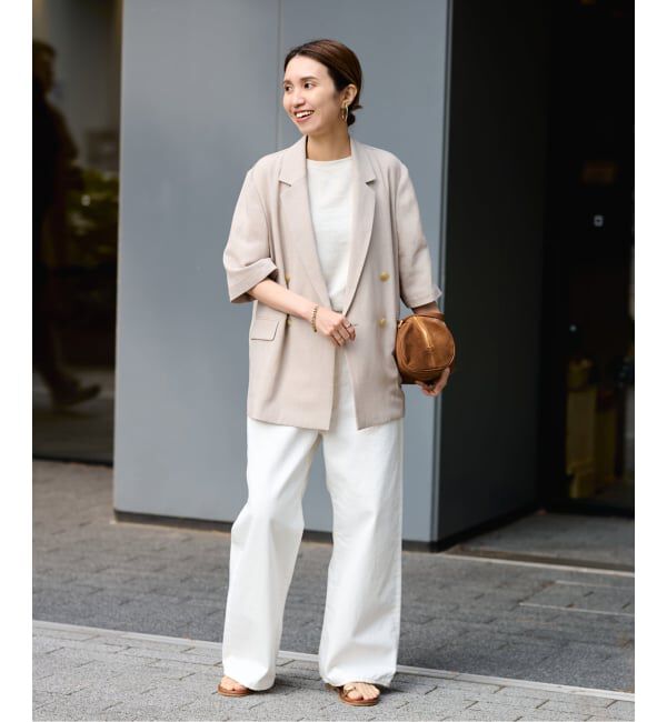 FRAMeWORK「≪WEB先行 / 追加≫LINEN TERRY LOOSEプルオーバー」|Tシャツ・カットソー|