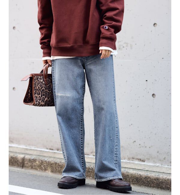 FRAMeWORK「≪追加≫NEWデニムストレートパンツ」|デニム|