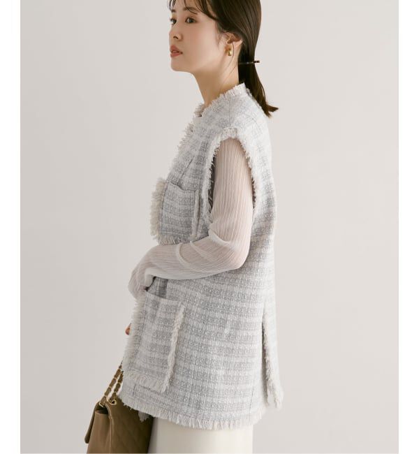 NOBLE「ラメツイードノーカラージレ」|その他|