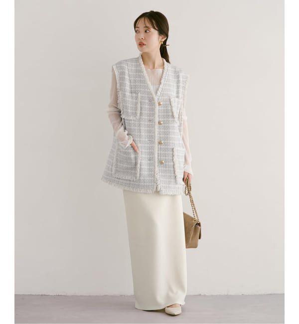 NOBLE「ラメツイードノーカラージレ」|その他|