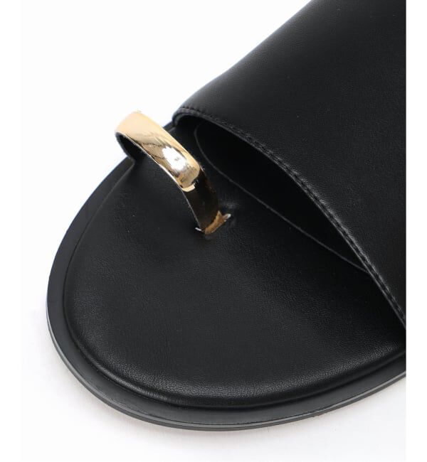 NOBLE「《追加・パーツ別注》LE VERNIS/ルベル二 Toe ring sandals」|サンダル|