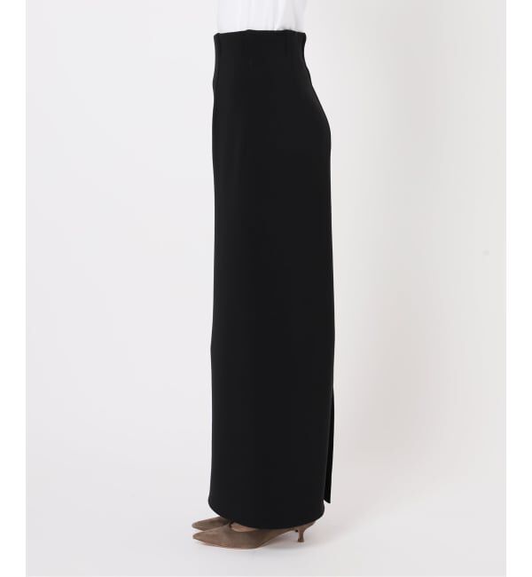 NOBLE「《追加》【洗える】コンフォートジャージーライクタイトスカート10」|スカート|