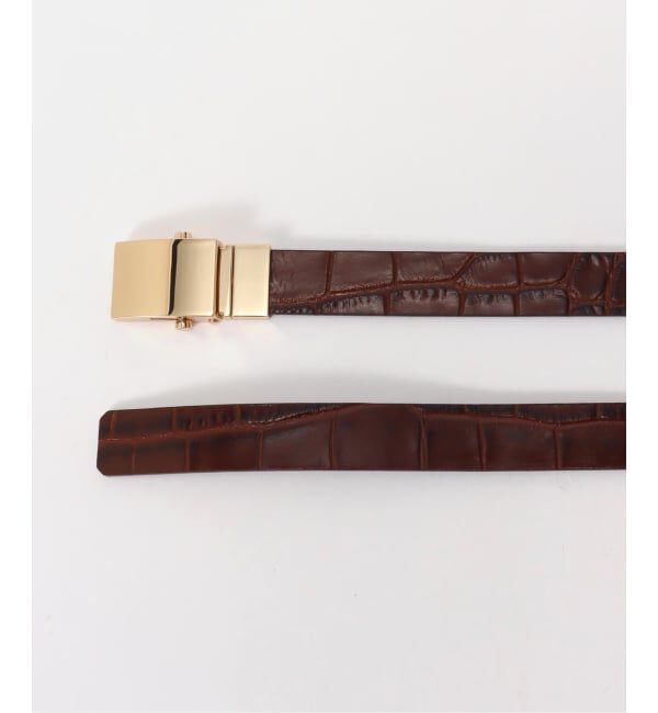 FRAMeWORK「LEFIJE/レフィエ　2WAYバックルベルト スムース*カタオシ」|ベルト|