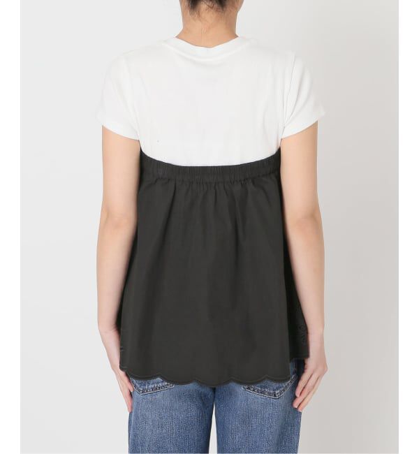 Spick and Span「カットワークエンブロイダリーキャミソール」|キャミソール|