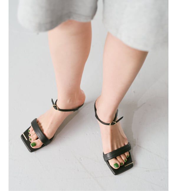 Spick and Span「HENRI EN VARGO/ヘンリエンバーゴ May ヒールサンダル」|サンダル|