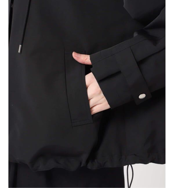 U by SPICK&SPAN「《WEB限定 / 追加》コットン/ナイロングログランフレアブルゾン」|ブルゾン・スタジャン|