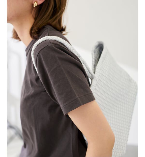 FRAMeWORK「≪予約≫Healthknit/ヘルスニット tonpkins CN SS」|Tシャツ・カットソー|ブラック D