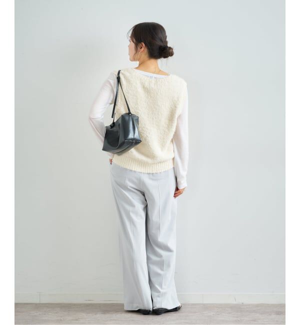 U by SPICK&SPAN「《追加》LOW CLASSIC Lc LEATHER CARAMEL BOXBAG2」|ハンドバッグ|