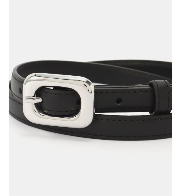 FRAMeWORK「LEFIJE/レフィエ スクエア バックルレザーベルト」|ベルト|