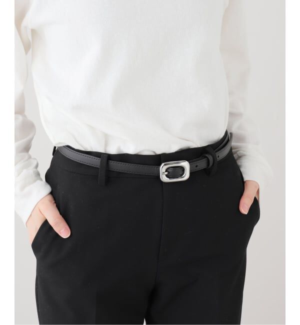 FRAMeWORK「LEFIJE/レフィエ スクエア バックルレザーベルト」|ベルト|